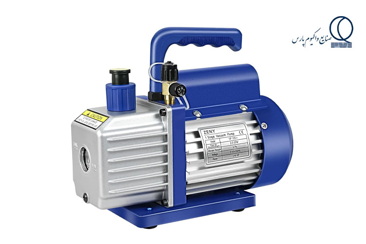 Vacuum pump in creating a vacuum